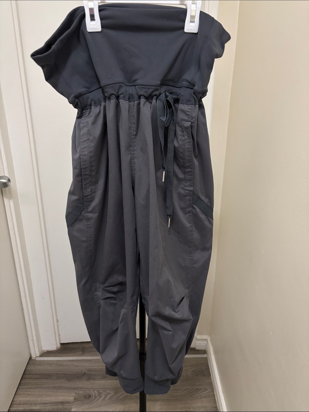 Lululemon Maternity Strapless Drawstring Jumpsuit - Black